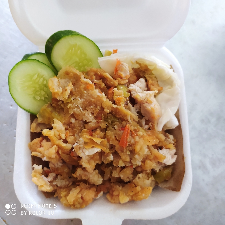 Ayam Geprek Tanpa Nasi
