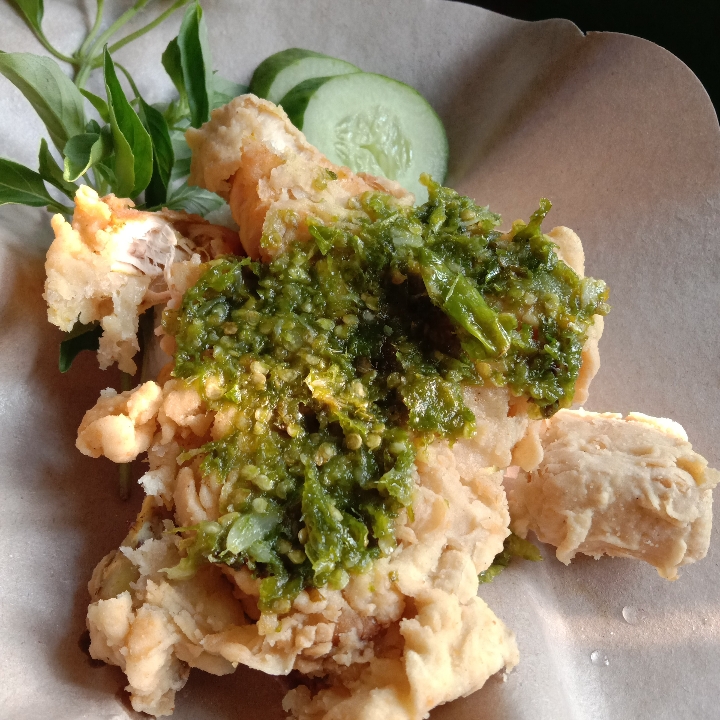 Ayam Geprek Tanpa Nasi