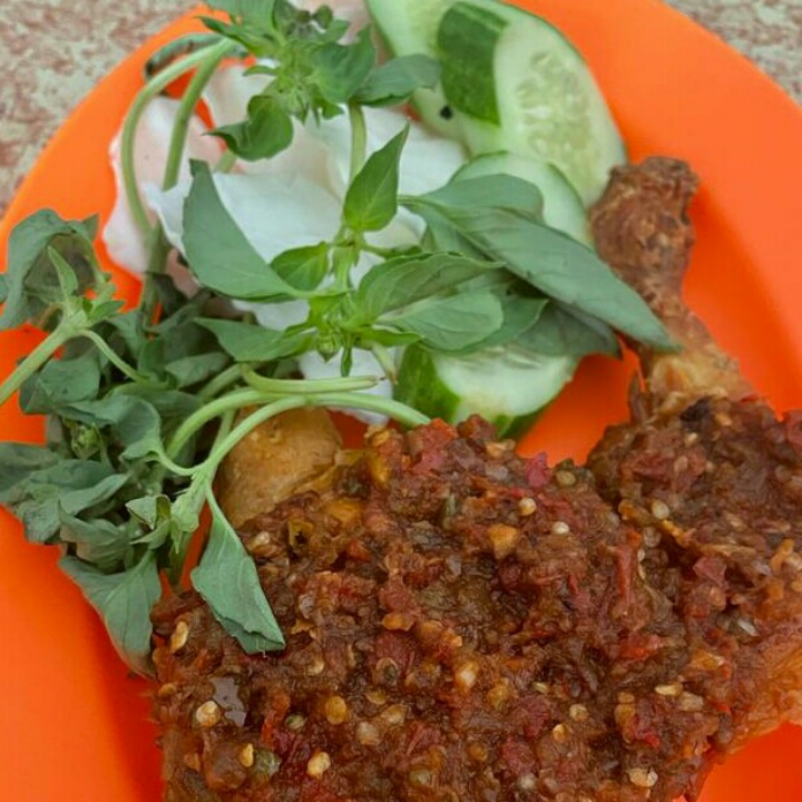 Ayam Geprek Tanpa Nasi