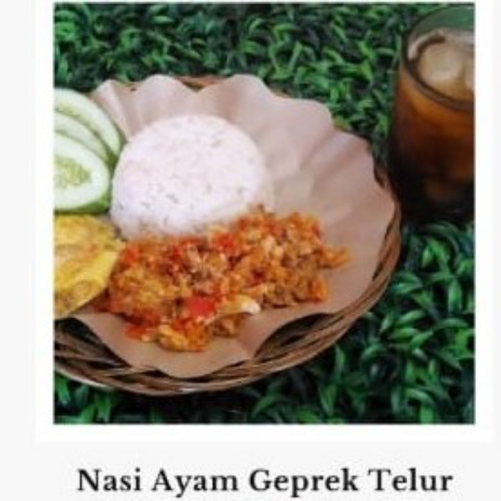Ayam Geprek Telur Dadar