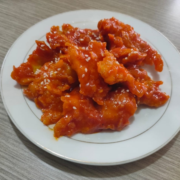 Ayam Gimbal Spicy Plus Nasi