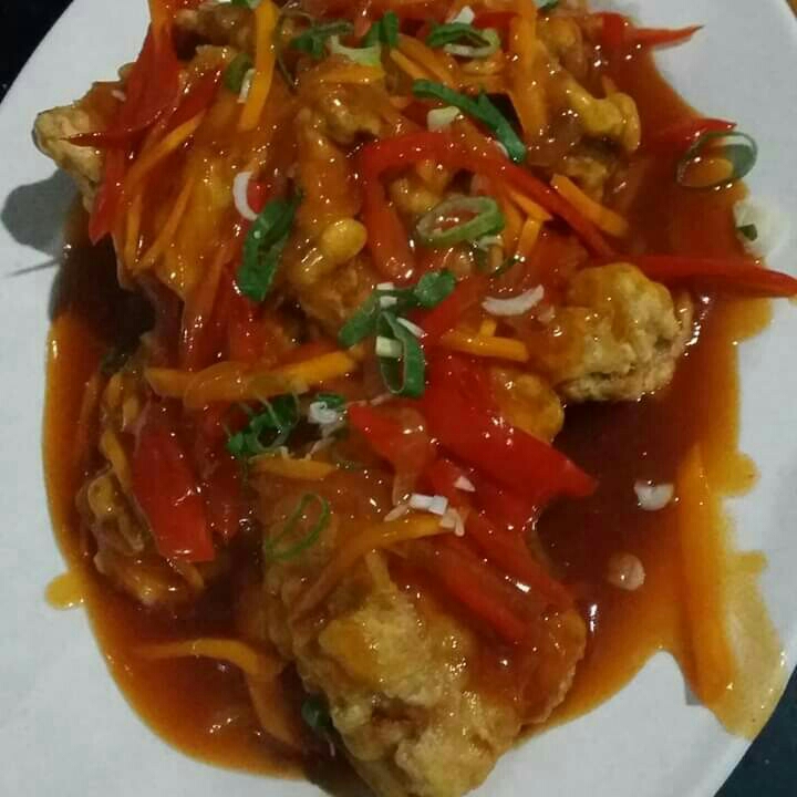 Ayam Goreng Asam Manis Brojek Polman