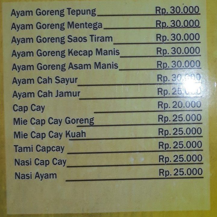 Ayam Goreng Mentega