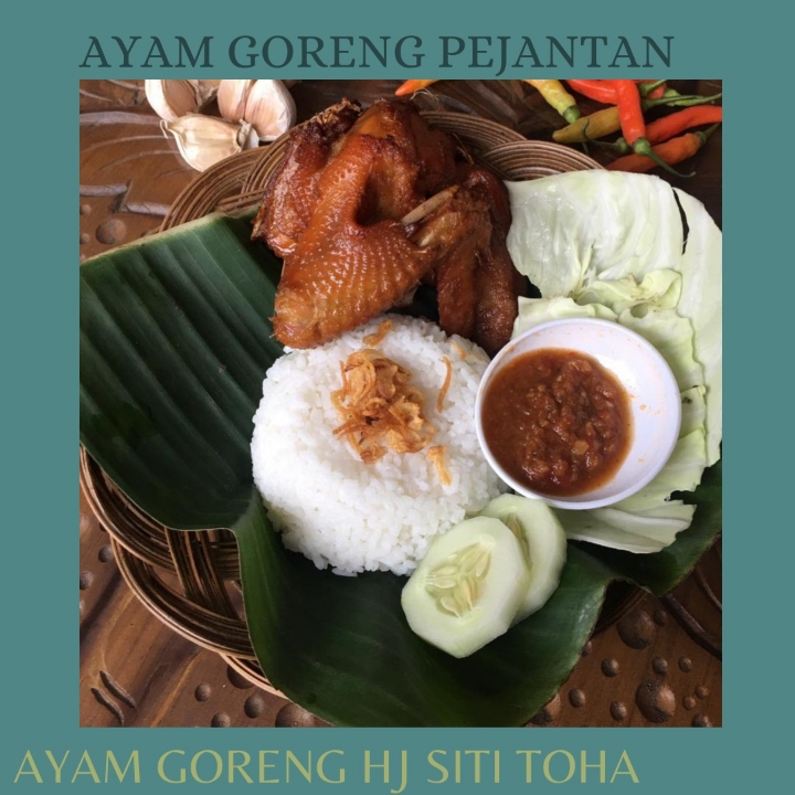 Ayam Goreng Pejantan Dada Dan Nasi