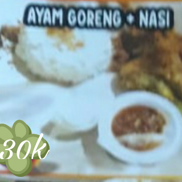 Ayam Goreng Plus Nasi