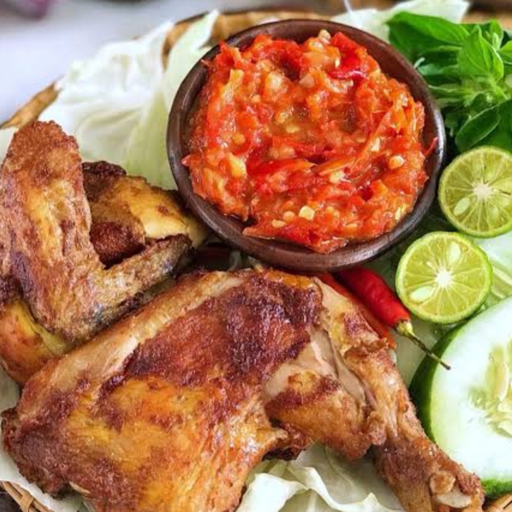 Ayam Goreng Tanpa Nasi