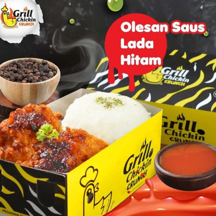 Ayam Grill Saos Lada Hitam