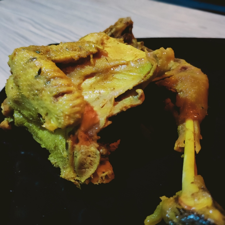 Ayam Kampung Bakar Kremes Besar
