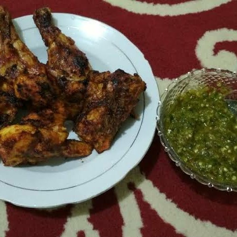 Ayam Kampung Penyet Ijo