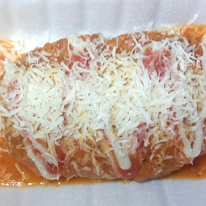Ayam Katsu Saos Spaghetti