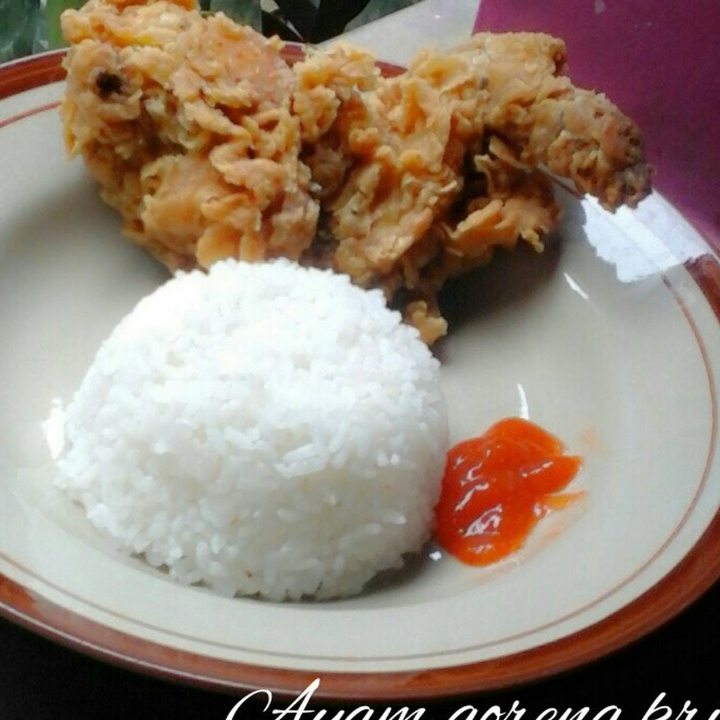 Ayam Kentucky Plus Nasi