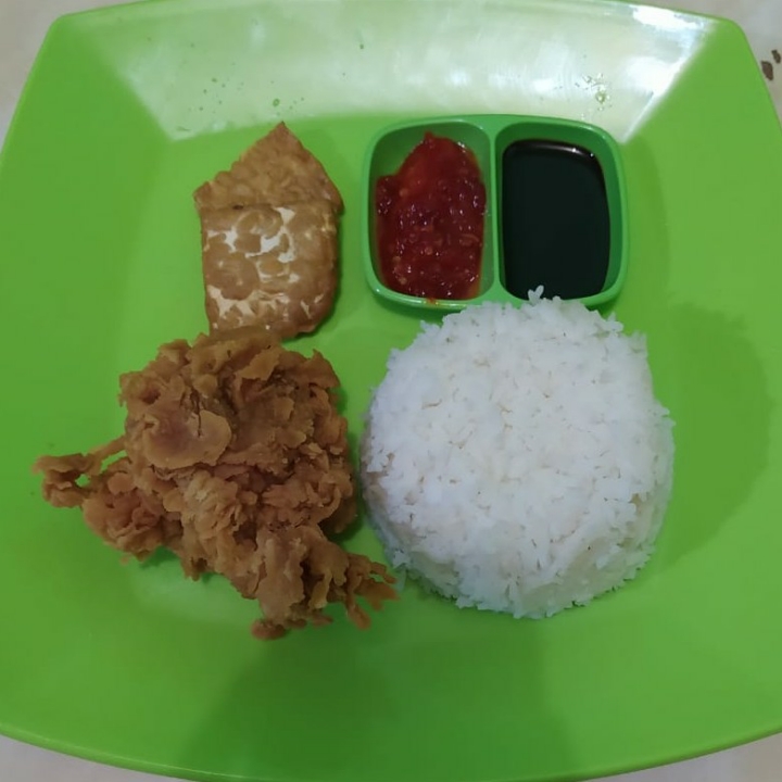 Ayam Ketaki Sama Nasi