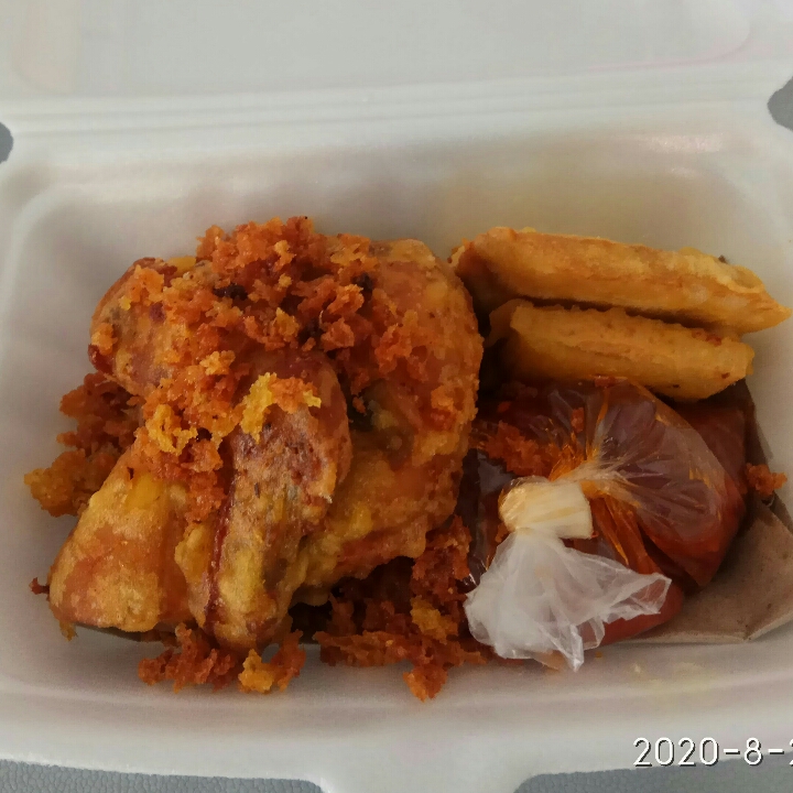 Ayam Kremes Besar Nya Saja