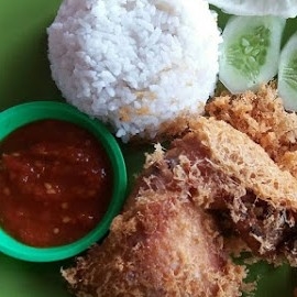 Ayam Krems Paha Plus Nasi