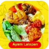 Ayam Lalapan Ambyar Sambal Ulek