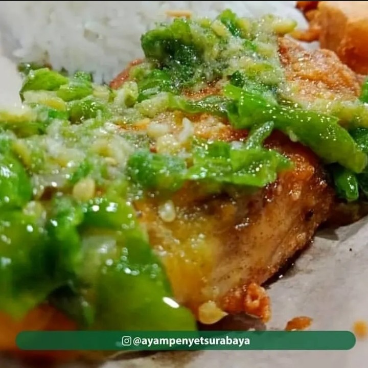 Ayam Negri Gorenglombok Ijo