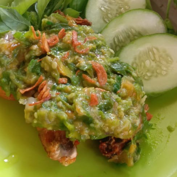Ayam Penyet Cabe Ijo