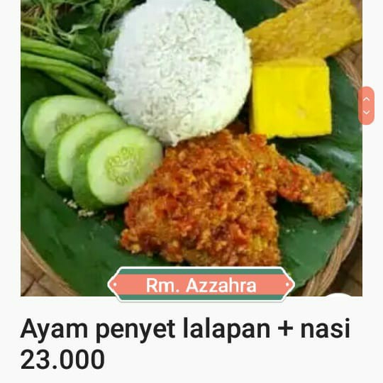 Ayam Penyet Lalapan