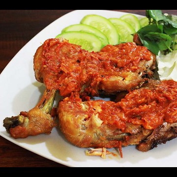Ayam Penyet Paha