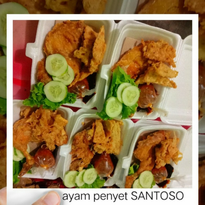 Ayam Penyet Sambal Lalapan
