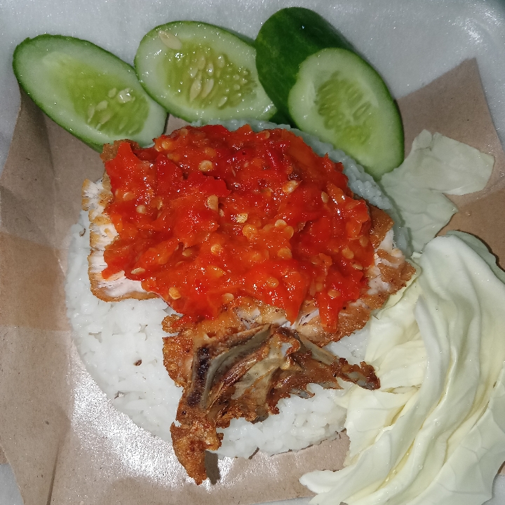 Ayam Penyet Per Porsi