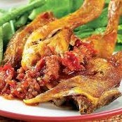 Ayam Penyet Tahu Tempe