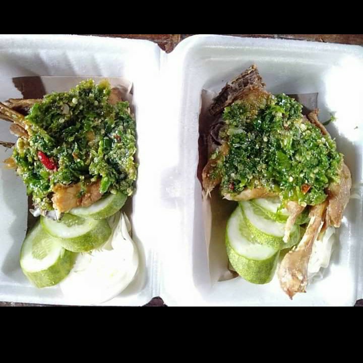 Ayam Penyet Sambel Ijo Tanpa Nasi 2