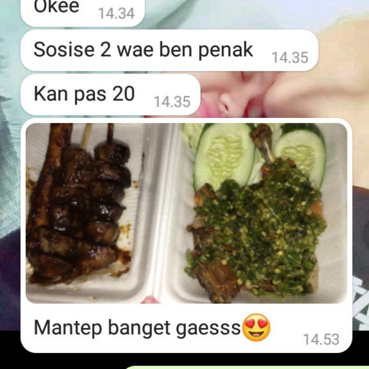 Ayam Penyet Sambel Ijo Tanpa Nasi 3