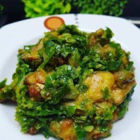 Ayam Potong Goreng Sambel Ijo