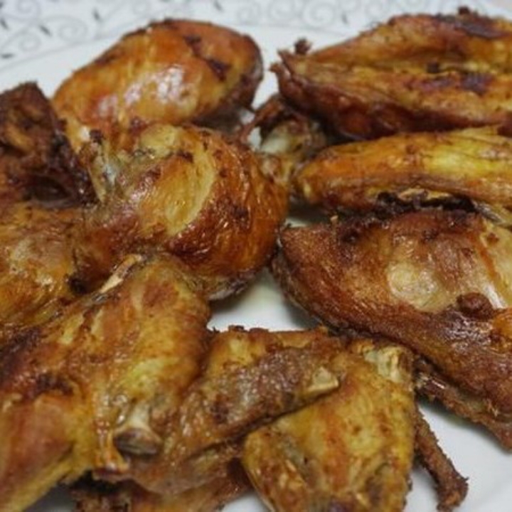Ayam Potong Goreng Tanpa Nasi Gratis Sayur Asem