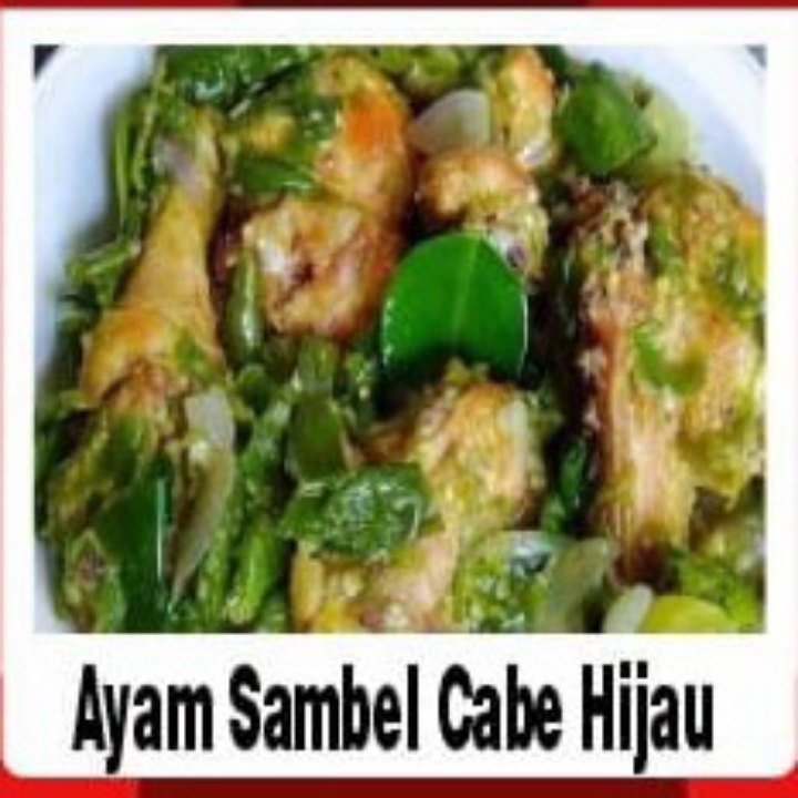 Ayam Sambel Cabe Ijo