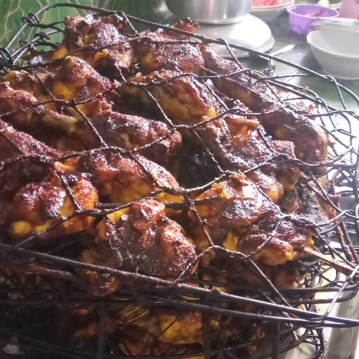 Ayam Sate Nasi Rames