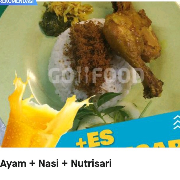 Ayam Sinjay Nasi Dan Nutrisari