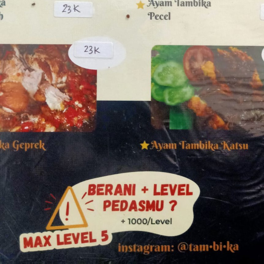 Ayam Tambika Lado Hijau