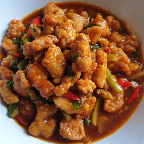 Ayam Tanpa Tulang Saos Pedas