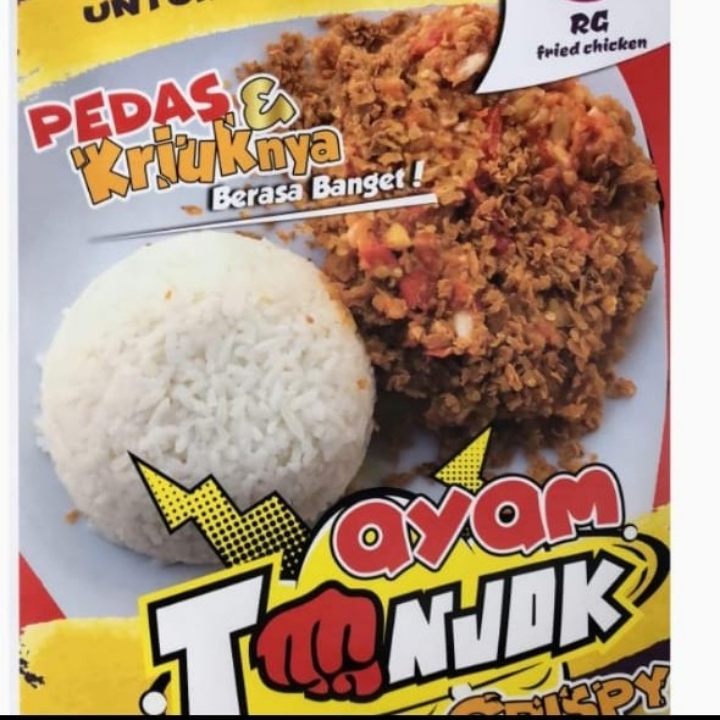 Ayam Tonjok Paha Atas