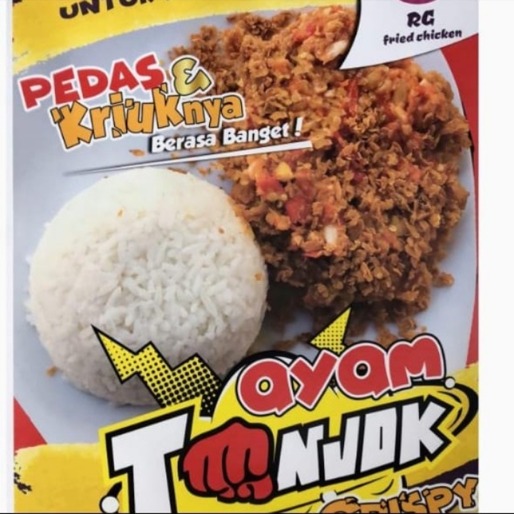 Ayam Tonjok Paha Bawah