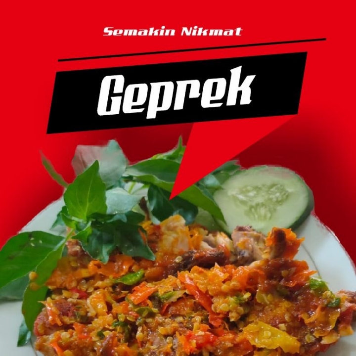 Ayam Tulang Lunak Geprek Plus Nasi