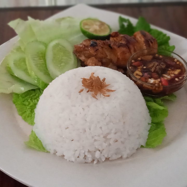 Ayam bakar Nasi