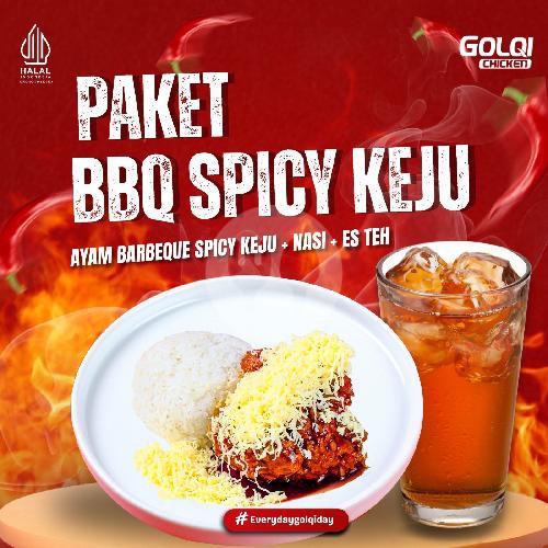 Ayam barbeque pedas keju
