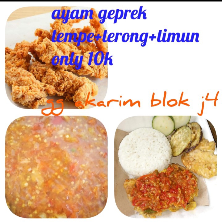 Ayam geprek
