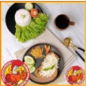 Ayam gepuk keju