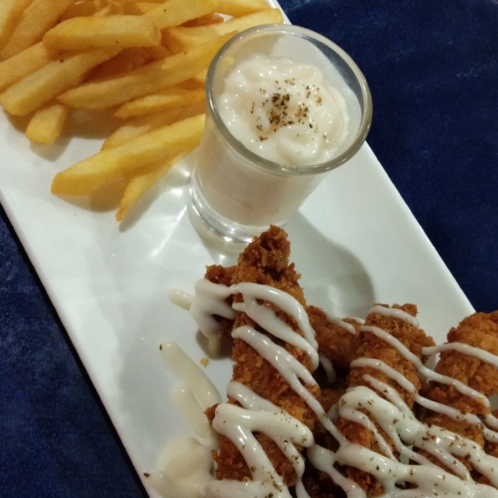 Ayam goreng mayonaise