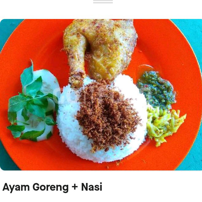 Ayam sinjay Pakai Nasi