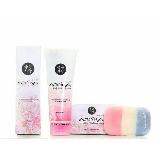 Azrina Body Serum Dan  Sabun