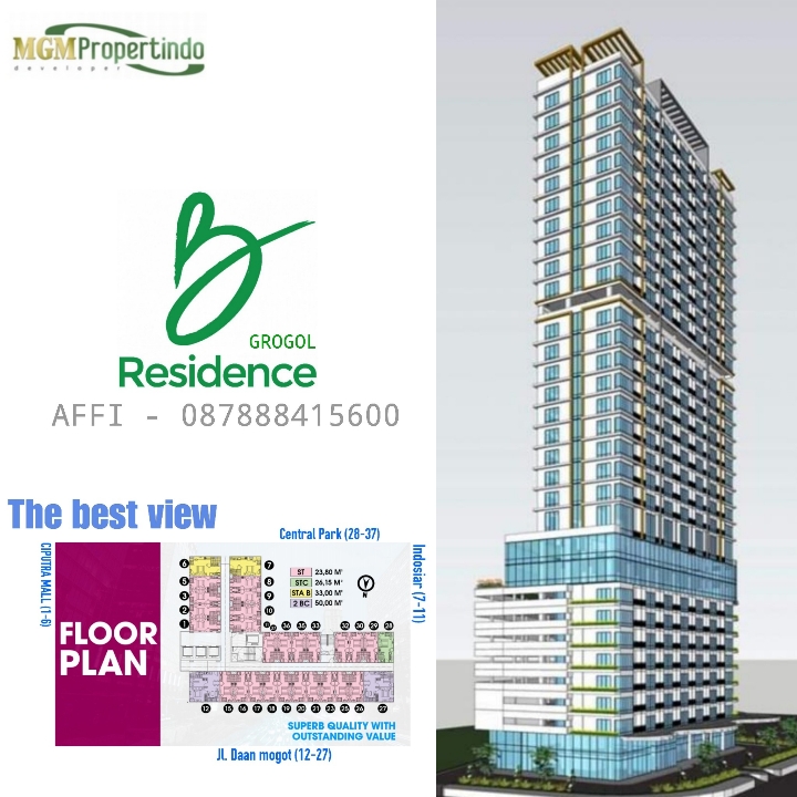 B Residence Grogol  5