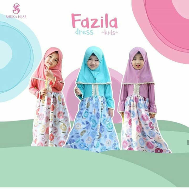 BAJU MUSLIM UK 3-5 MERK FAZILA PER UNIT