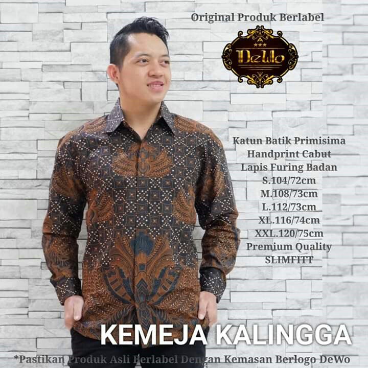 BAJU BATIK LENGAN PANJANG YODHA-SEKAR-YUDHISTIRA MERK DEWO PER UNI 3