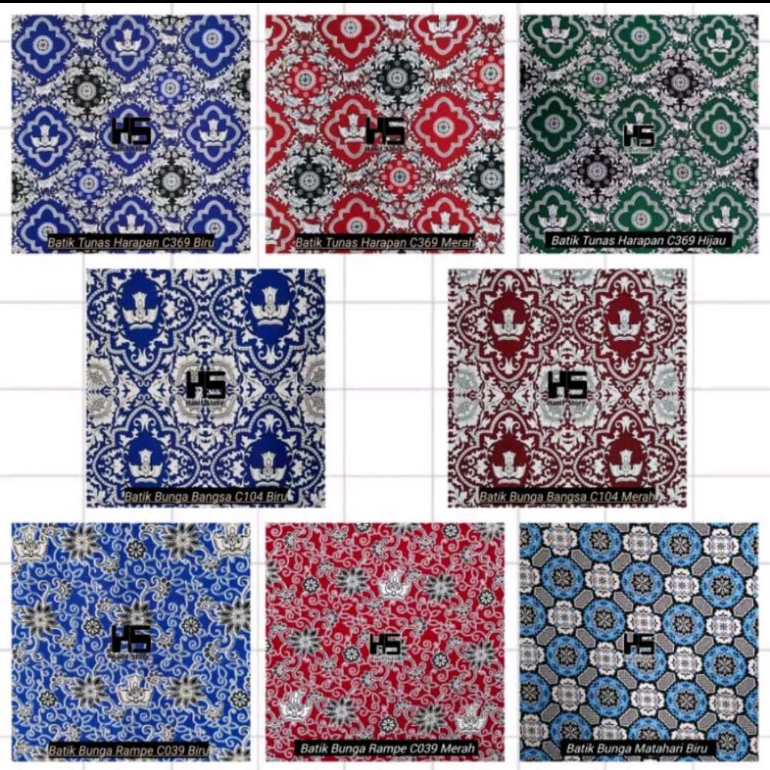 BAJU BATIK SATU STEL utk SD 4