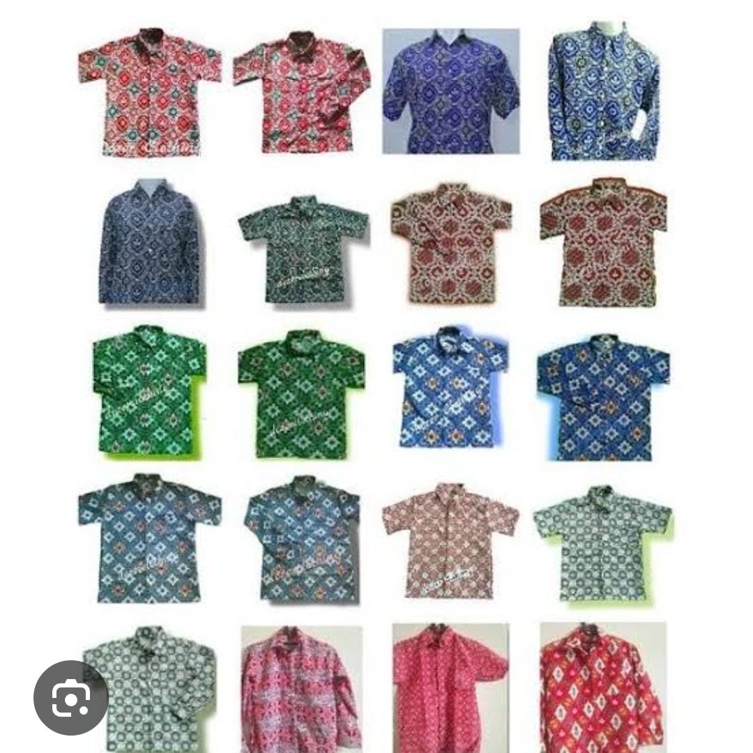 BAJU BATIK SATU STEL utk SD 5